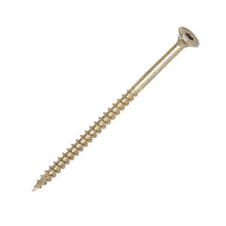 Image of Timco C2 Clamp-Fix TX Double-Countersunk Multi-Purpose Clamping Screws 5mm x 90mm 100 Pack 