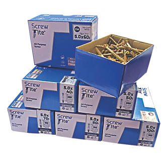 Image of Screw-Tite PZ Double-Countersunk Trade Pack 800 Pieces 