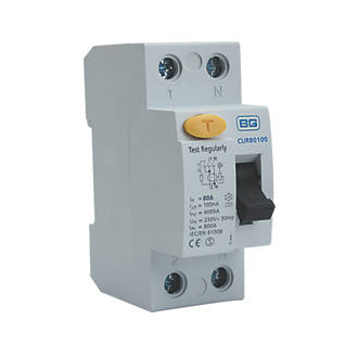 Image of British General Fortress 80A 100mA DP Type AC RCD 