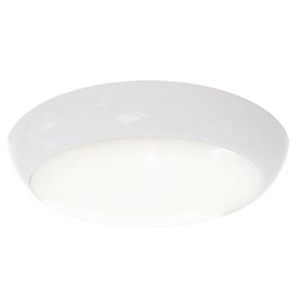 Image of Ansell Disco Slim Indoor & Outdoor Round LED Wall / Ceiling Light White 13W 1027-1083lm 