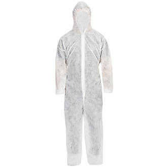 Image of Disposable Coverall White XX Large 55" Chest 33" L 