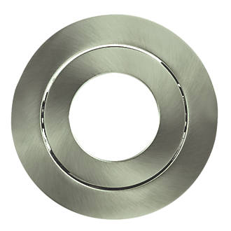 Image of Luceco FType Downlight Bezel Brushed Steel 