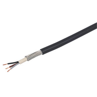 Image of Prysmian 6943X Black 3-Core 10mmÂ² Armoured Cable 50m Drum 