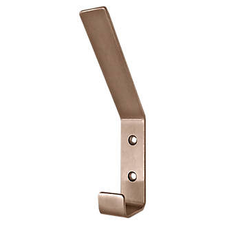 Image of Smith & Locke Hat & Coat Hook Brushed Stainless Steel 125mm 