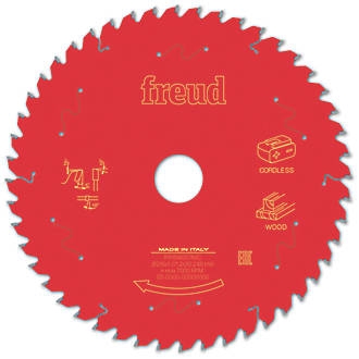 Image of Freud F03FS10062 Wood Circular Saw Blade 216mm x 30mm 48T 