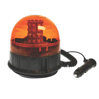 Image of Maypole Amber Magnetic LED Beacon 40 x 3W 200mm 