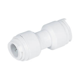 Image of FloFit Plastic Push-Fit Equal Coupler 10mm 