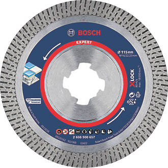 Image of Bosch Expert X-Lock Multi-Material Diamond Cutting Disc 115mm 