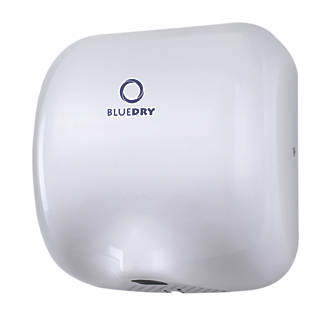 Image of BlueDry Eco Dry High Speed Hand Dryer White 0.55-1.8kW 