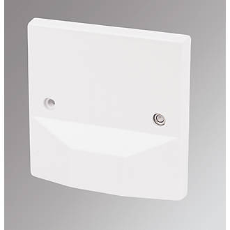 Image of LAP 45A Unswitched Cooker Outlet Plate White 