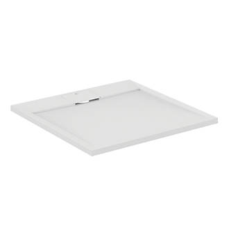 Image of Ideal Standard i.life Ultraflat S E2962FR Square Shower Tray Pure White 800mm x 800mm x 30mm 