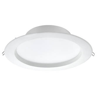 Image of Luceco Carbon Fixed LED Downlight Without Bezel 19W 2000lm 