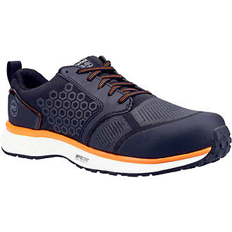 Image of Timberland Pro Reaxion Metal Free Safety Trainers Black/Orange Size 9 