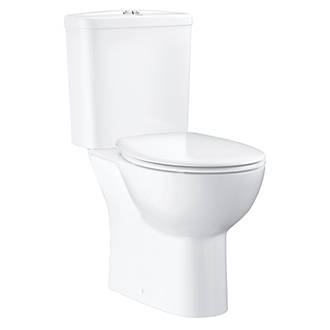 Image of Grohe Bau Ceramic Bundle Close Coupled Toilet Dual-Flush 6Ltr 