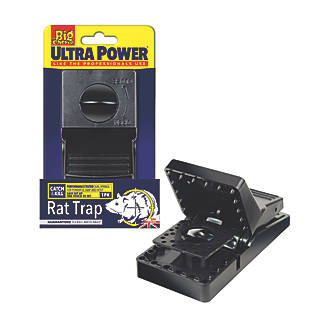 Image of The Big Cheese Ultra Power Plastic & Stainless Steel Rat Trap 