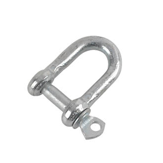 Image of Hardware Solutions D-Shackle M5 Zinc-Plated 10 Pack 