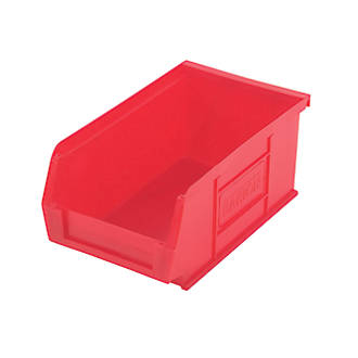 Image of TC2 Semi-Open-Fronted Storage Bins Red 20 Pack 