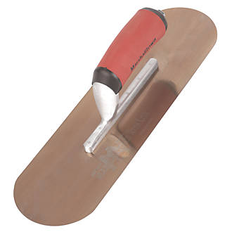 Image of Marshalltown Round-End Swimming Pool Trowel 14" x 5" 