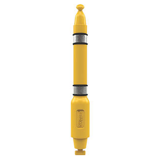 Image of Skipper POST01 Retractable Barrier Post Yellow 1m 