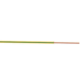 Image of Time 6491X Green/Yellow 1-Core 1.5mmÂ² Conduit Cable 100m Drum 