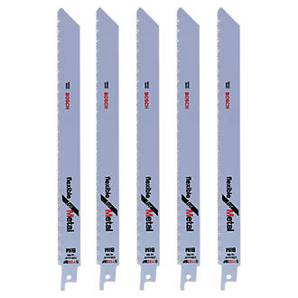 Image of Bosch S1122BF Metal Reciprocating Saw Blades 225mm 5 Pack 