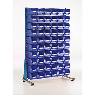 Image of TC3 Storage Bin Kit Blue, Silver/Grey 