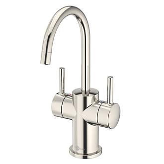 Image of InSinkErator Moderno Hot & Cold Water Side Tap Polished Nickel 