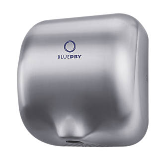 Image of BlueDry Eco Dry High Speed Hand Dryer Brushed Steel 0.55-1.8kW 