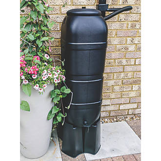 Image of Water Butt Black 100Ltr 
