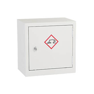 Image of 1-Shelf Acid Cabinet White 457mm x 305mm x 457mm 