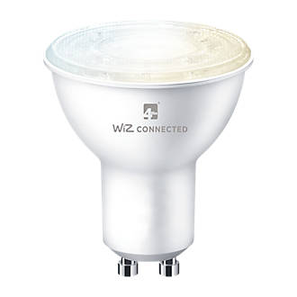 Image of 4lite GU10 White LED Smart Light Bulb 5.5W 350lm 4 Pack 
