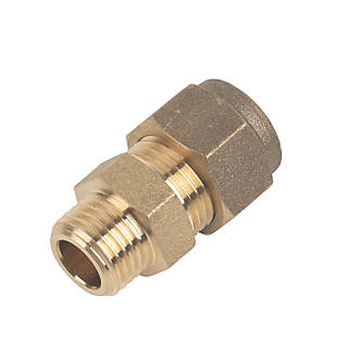 Image of Flomasta Compression Adapting Male Coupler 10mm x 1/4" 