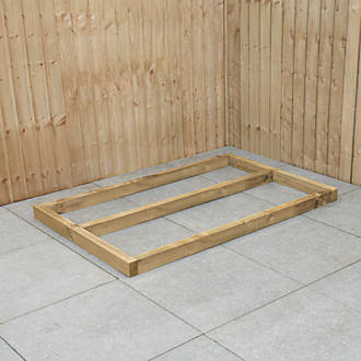 Image of Forest 5' x 3' Timber Shed Base 