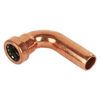 Image of Tectite Sprint Copper Push-Fit Equal 90Â° Street Elbow 15mm 