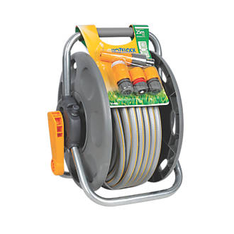 Image of Hozelock 2-in-1 Reel with Hose 25m 