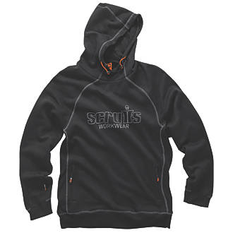 Image of Scruffs Trade Work Hoodie Black X Large 46" Chest 