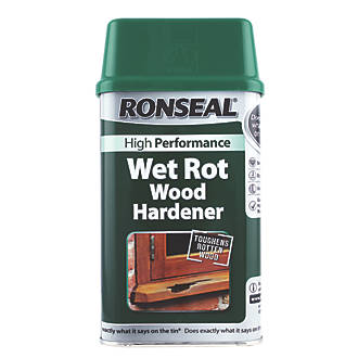 Image of Ronseal Wet Rot Wood Hardener Clear 500ml 