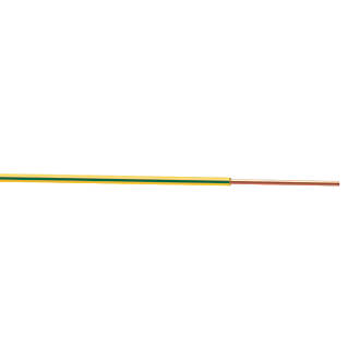 Image of Time 6491X Green/Yellow 1-Core 1.5mmÂ² Conduit Cable 25m Drum 