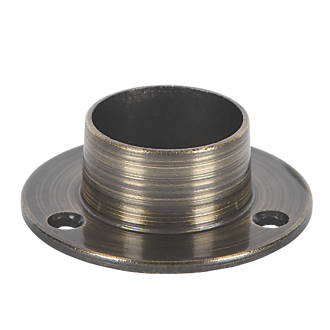 Image of Rothley End Socket Antique Brass 25mm 