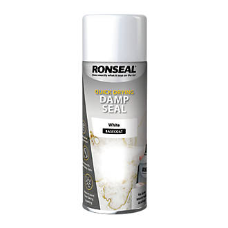 Image of Ronseal One Coat Damp Seal Aerosol White 400ml 