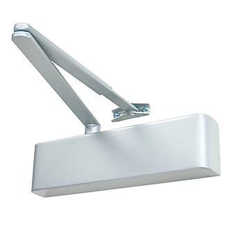 Image of Rutland TS.5204 Fire Rated Overhead Door Closer Silver 