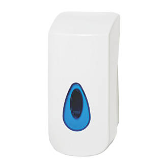 Image of Stronghold Healthcare White 900ml Liquid Soap & Sanitiser Dispenser 