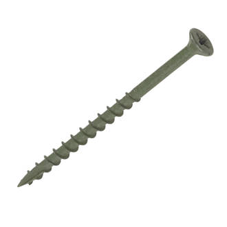 Image of Timbadeck Double-Countersunk Carbon Steel Decking Screws 4.5 x 65mm 100 Pack 