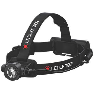 Image of LEDlenser H7R CORE Rechargeable LED Head Torch Black/Red 1000lm 