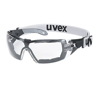 Image of Uvex Pheos Guard Clear Lens Safety Specs 