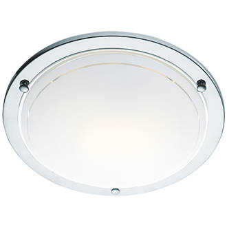 Image of Colours HUBAA CH Ceiling Light Chrome 60W 