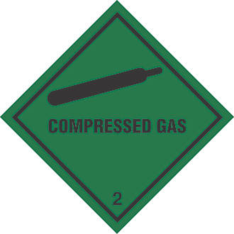 Image of "Compressed Gas" Diamond 100mm x 100mm 