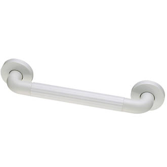 Image of Straight Household ABS Grab Bar White 300mm 