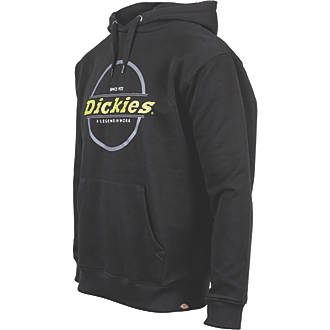 Image of Dickies Towson Sweatshirt Hoodie Black Small 36-37" Chest 