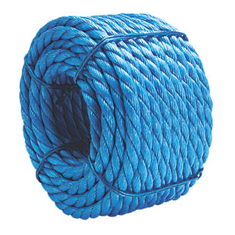 Image of Twisted Rope Blue 14mm x 20m 